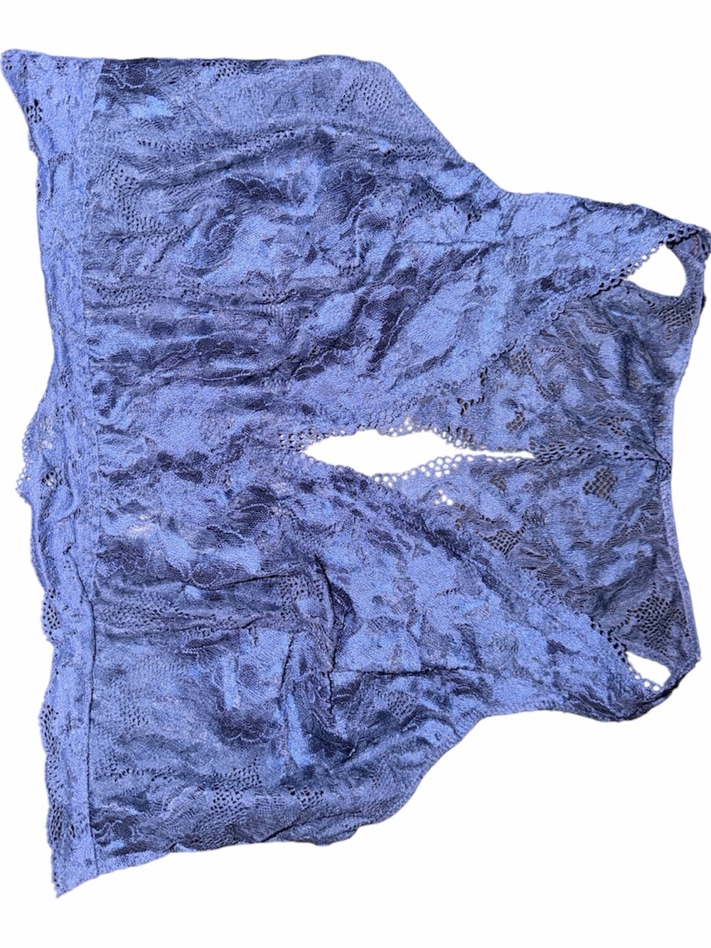 Soma Lace Camisole Tank Top - Navy Blue